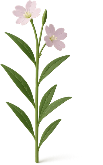 Wierzbownica drobnokwiatowa (Epilobium) — składnik Uro Active